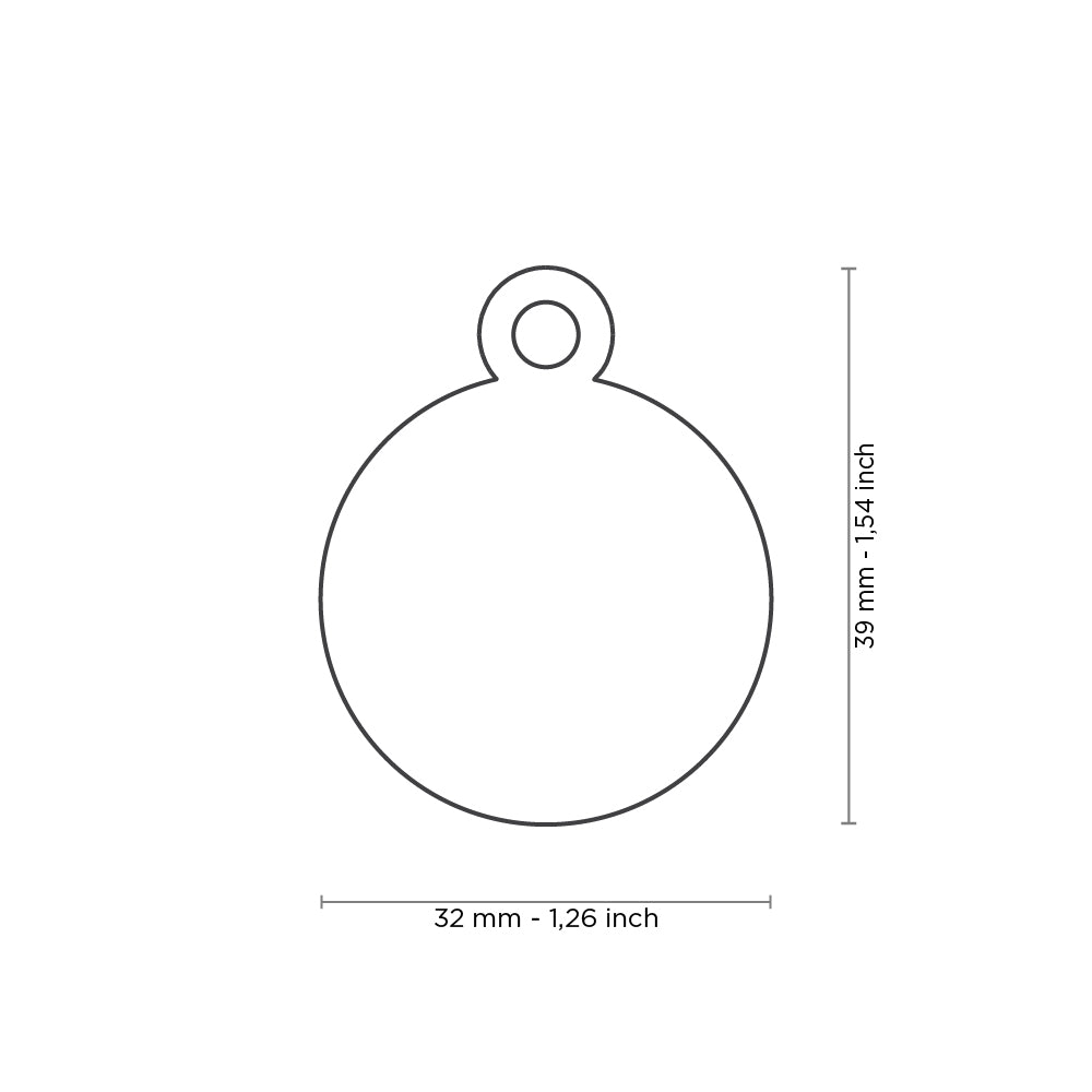 PET ID TAG《BASIC CHROME》9種