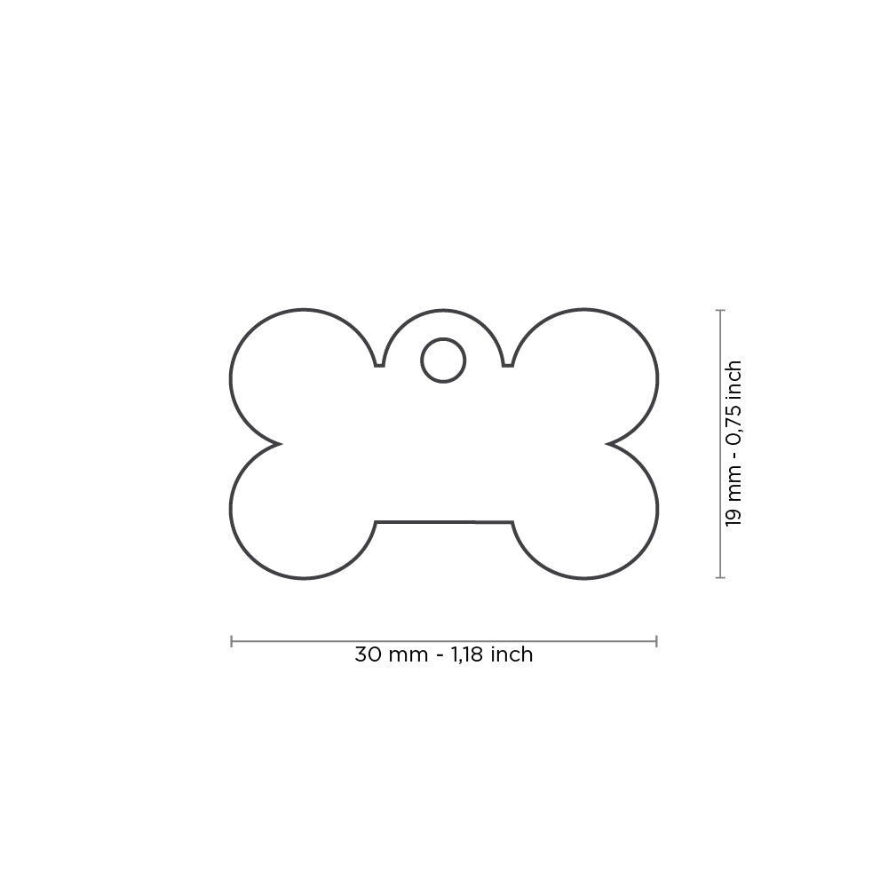 PET ID TAG《BASIC CHROME》9種