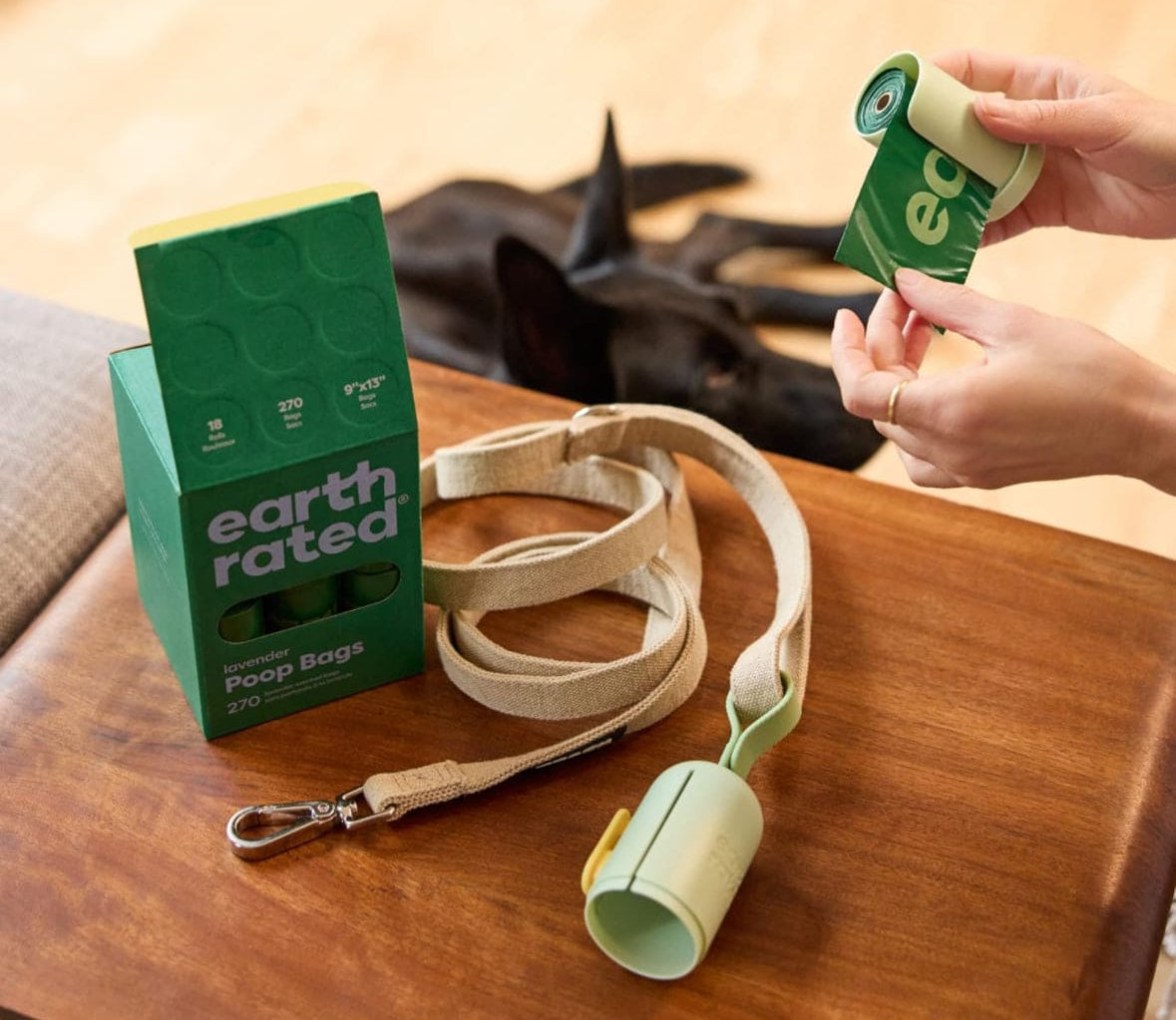 POOP BAGS専用リーシュディスペンサー