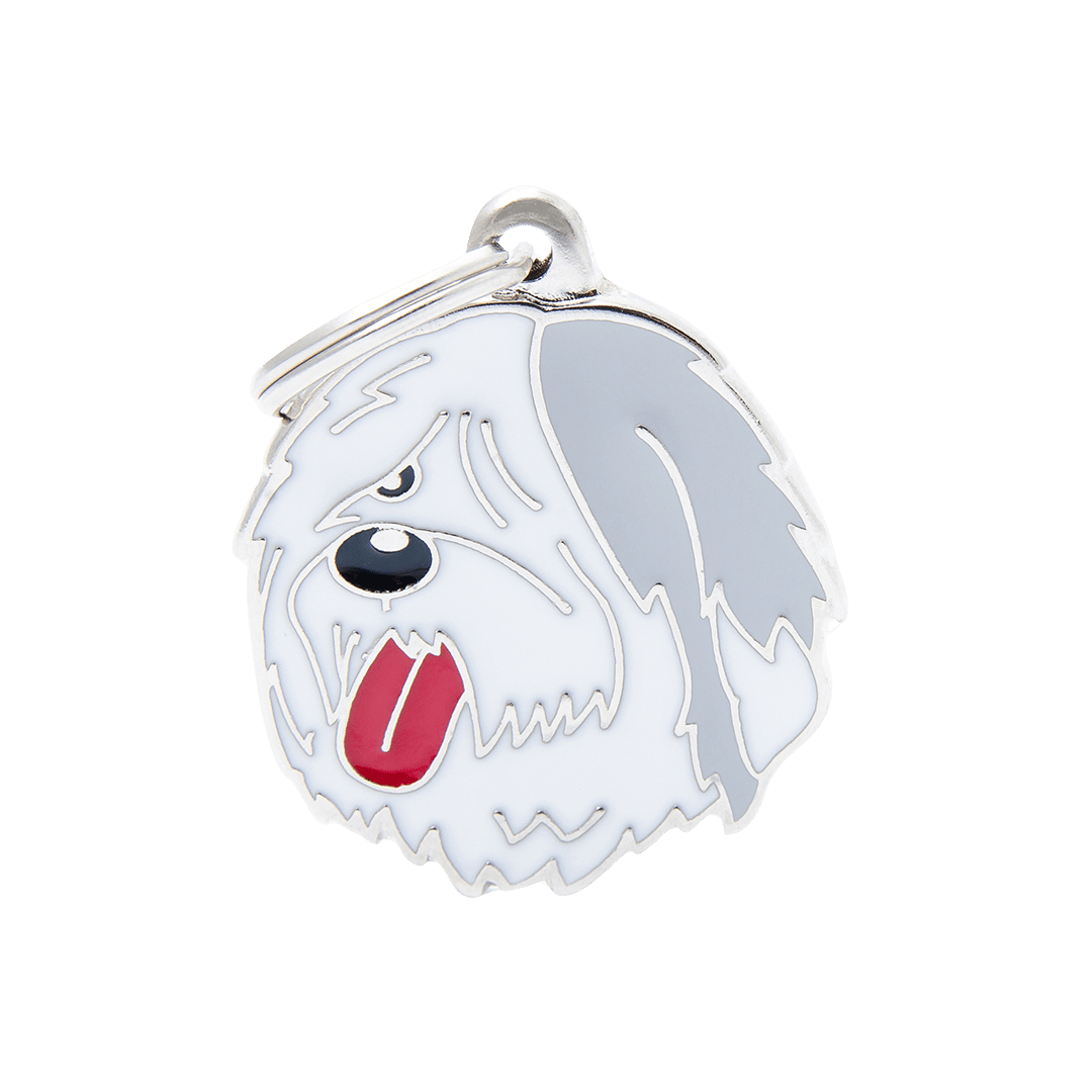 PET ID TAG《OLD ENGLISH SHEEPDOG》