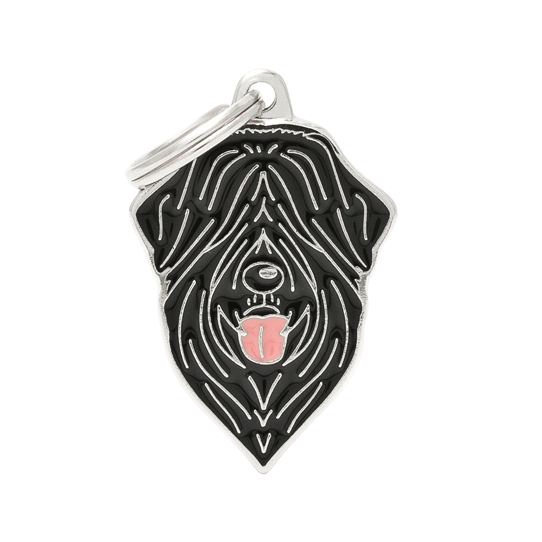 PET ID TAG《BLACK RUSSIAN TERRIER》