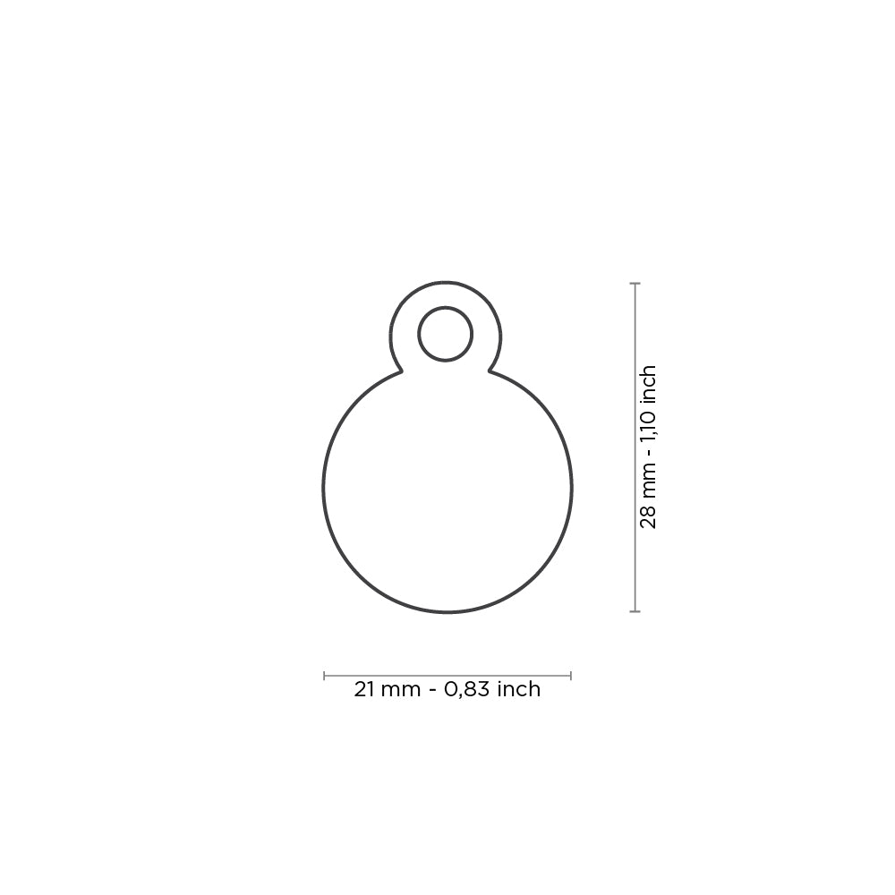 PET ID TAG《BASIC CHROME》9種
